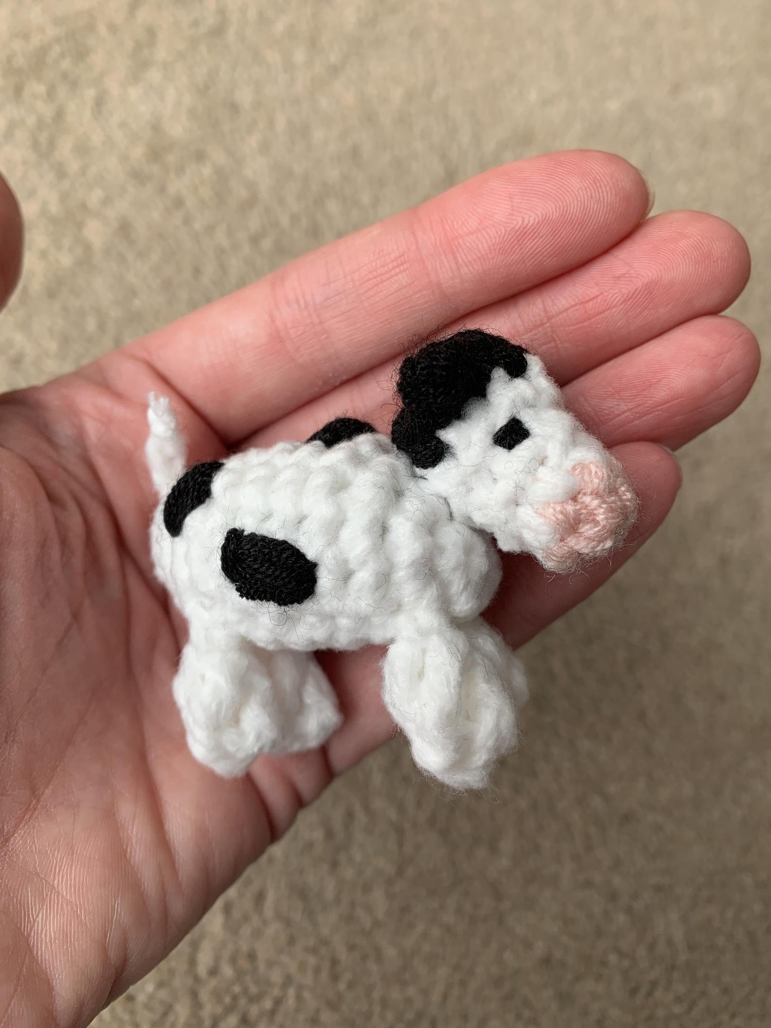 You Can Crochet A Mama Cow With Her Baby Calf And It Is Absolutely Adorable