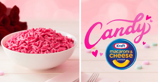 You Can Now Get Pink Kraft Macaroni & Cheese That Tastes Like Candy For Valentine’s Day!