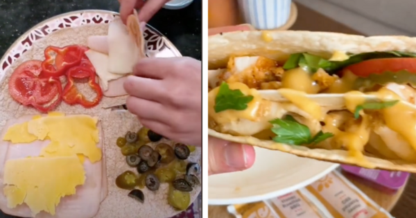 This Viral TikTok Tortilla Hack That Makes Perfectly Wrapped Sandwiches Is Everything