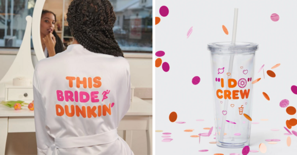Dunkin’ Now Has Wedding Merch For The Perfect Way To Say “I Do”