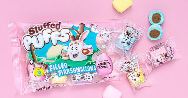 Pastel Colored Marshmallows Stuffed With Chocolate Are About To Up Your Spring S’mores Game
