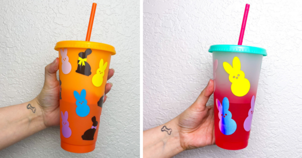 You Can Get A Color Changing Easter Cup That Is Perfect For Your Kids Easter Basket