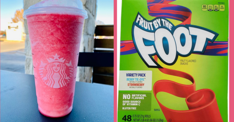 This Fruit Roll Ups Refresher From Starbucks Will Give You Total Nostalgic Vibes