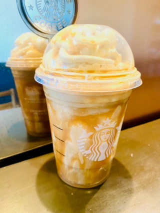 Starbucks Secret Menu Caramel Macchiato Frappuccino