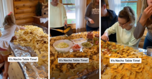 The ‘Nacho Table Trend’ Is The New Hot Way To Eat Nachos and I Am So In