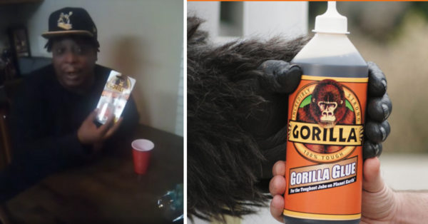 This Man Glued A Cup To His Mouth In An Attempt To Prove Gorilla Glue Girl Was Overreacting