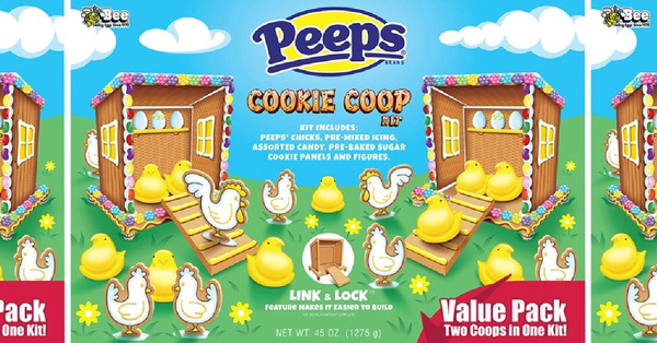 This Peeps Cookie Kit Let’s You Build An Edible Chicken Coop