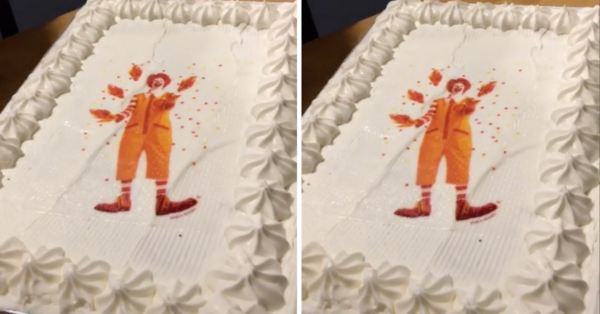 Ronald McDonald birthday cakes