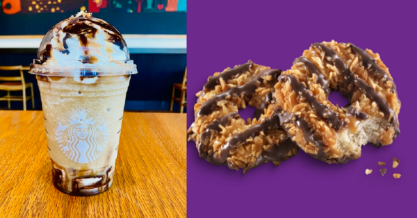 Craving Girl Scout Cookies? Try This Starbucks Secret Menu Samoas Frappuccino