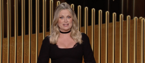 Amy Poehler Is Going With Gen Z And Sporting The Middle Part In Her Hair
