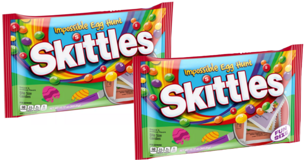 Skittles Made Camouflaged Packages That Are Meant To Blend In With The Outdoors For The Perfect Easter Hunt