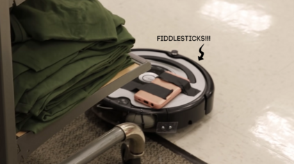 This Guy Modified His Roomba To Scream And Curse When It Bumps Into Things and I Can’t Stop Laughing