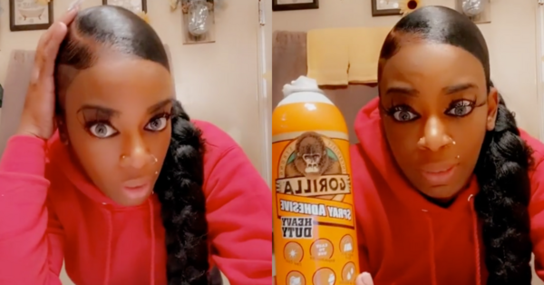 This Woman Put Gorilla Glue In Her Hair And Hasn’t Been Able To Get It Out For Over A Month