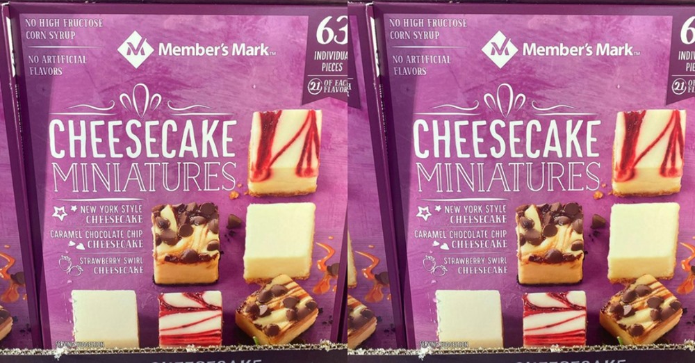 Sam’s Club Is Selling Miniature Cheesecake Pieces and I’m On My Way