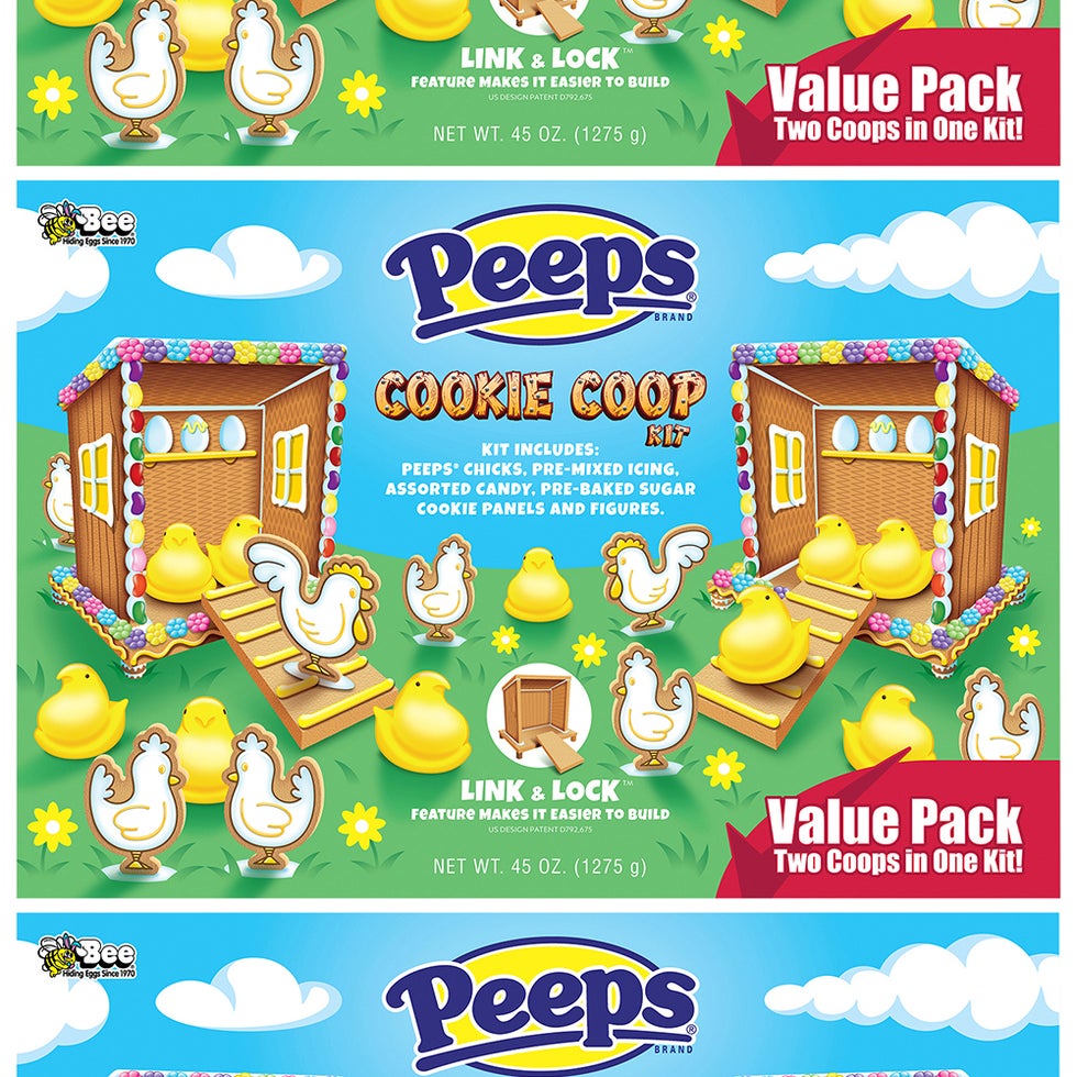 This Peeps Cookie Kit Let s You Build An Edible Chicken Coop 