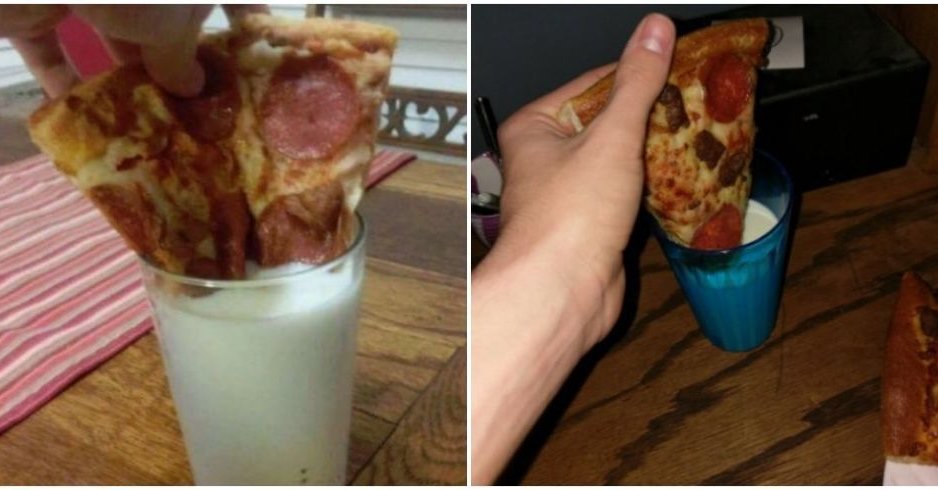 Dipping Pizza In Milk Is The New Hot Food Trend and I Feel Bad For The Pizza