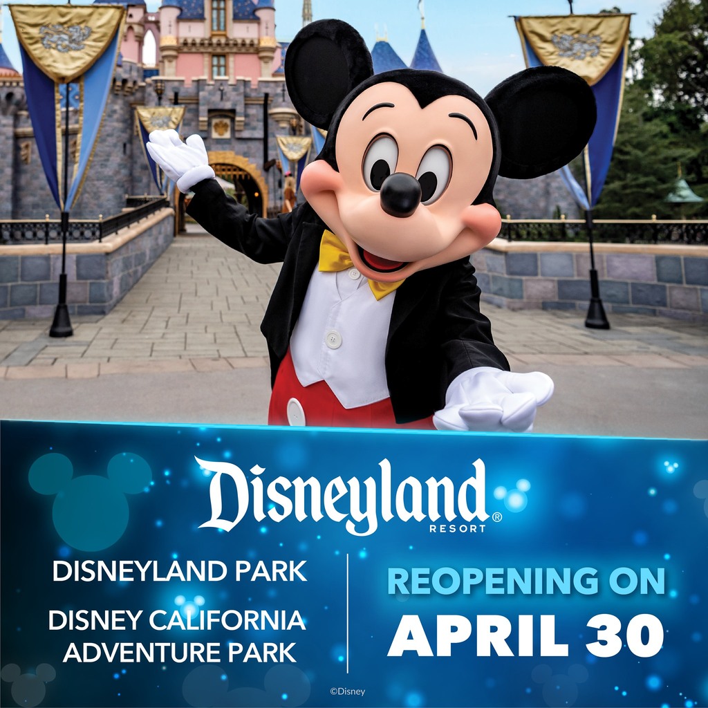 Disneyland Is Reopening in April. Here's Everything We Know.