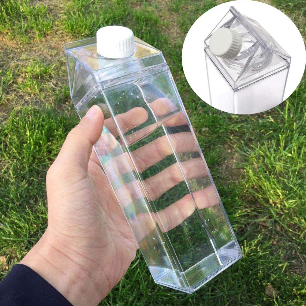 Everyone Is Obsessed With These Clear Milk Carton Water Bottles and I