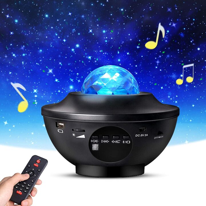 You Can Get A Galaxy Projector To Project A Starry Night On Your