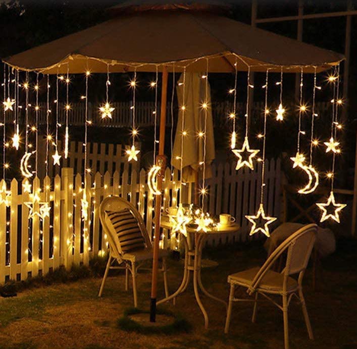 You Can Get Star And Moon Solar Powered Lights For The Person Who Loves ...