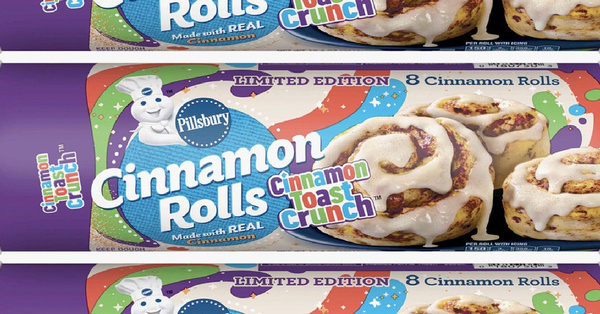 Pillsbury Is Releasing Cinnamon Toast Crunch Cinnamon Rolls That Makes Breakfast Even More Sweet