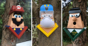 These First Responder Birdhouses Are The Cutest Thing You’ll Put In Your Garden