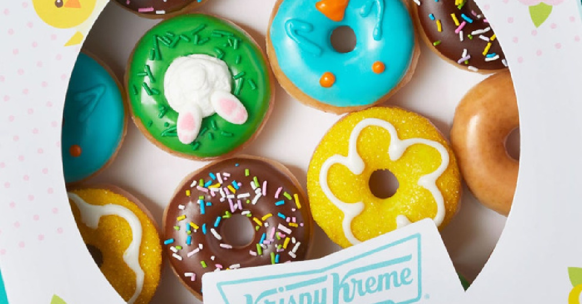 Krispy Kreme Has New Spring Mini Donuts That Are Adorably Sweet