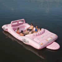 pink limo float