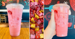This Pink Starburst Refresher From Starbucks Is As Tasty As It Is Pretty