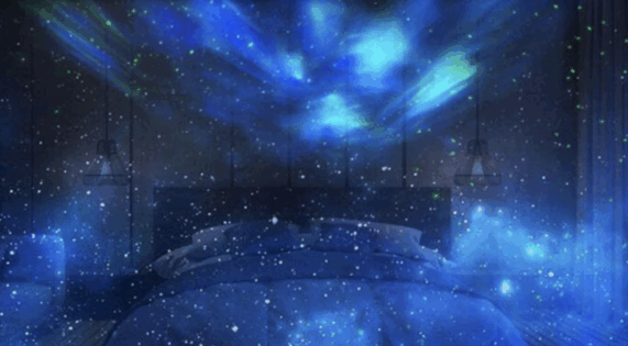 You Can Get A Galaxy Projector To Project A Starry Night On Your Bedroom Ceiling