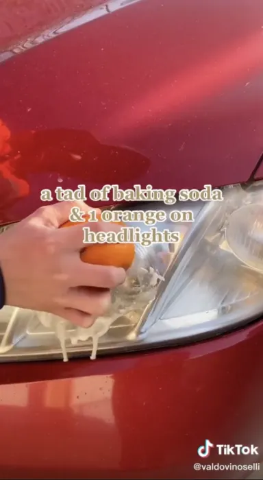 Foggy headlights? Ditch the baking soda for something that works. 