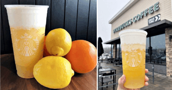 This Orange Lemon Smoothie From Starbucks Will Give You All The Tropical Citrus Vibes