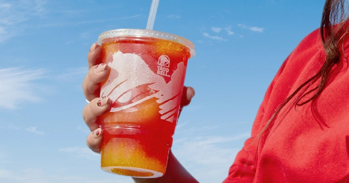 Taco Bell’s Colorful New Wild Strawberry Lemonade Freeze Will Give You Total Summer Vibes