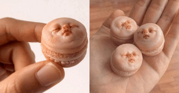 ‘Baby Face’ Macarons Are The Horrifying Dessert Nobody Needs
