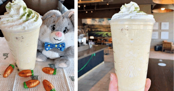 Don’t Worry, Be Hoppy with this Bunny Juice Frappuccino from Starbucks