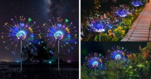 You Can Get Solar Powered Firework Lights So Every Day Feels Like A Celebration