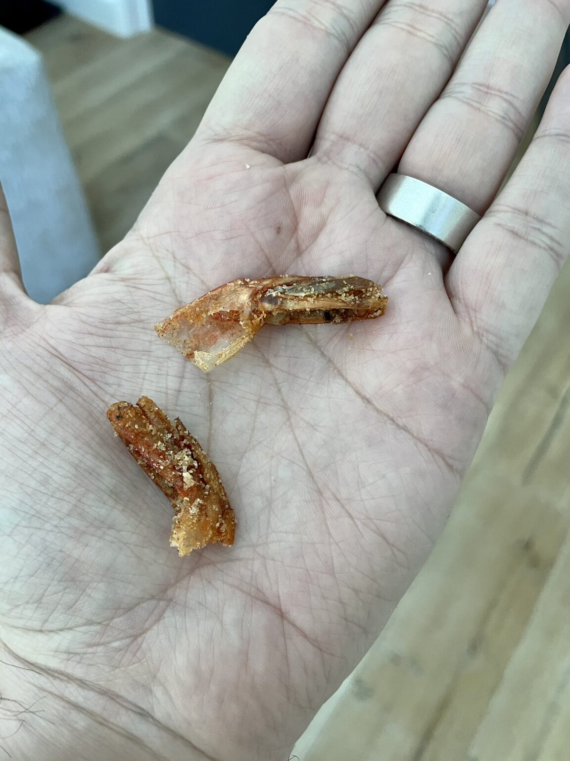 shrimp tails cinnamon toast crunch