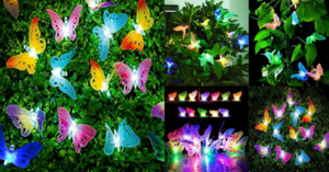 You Can Get Solar Powered Butterfly String Lights To Add Some Magic To Your Nights