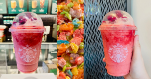 You Can Get A Fruity Pebbles Frappuccino From Starbucks That Will Have You Saying Yabba Dabba Doo