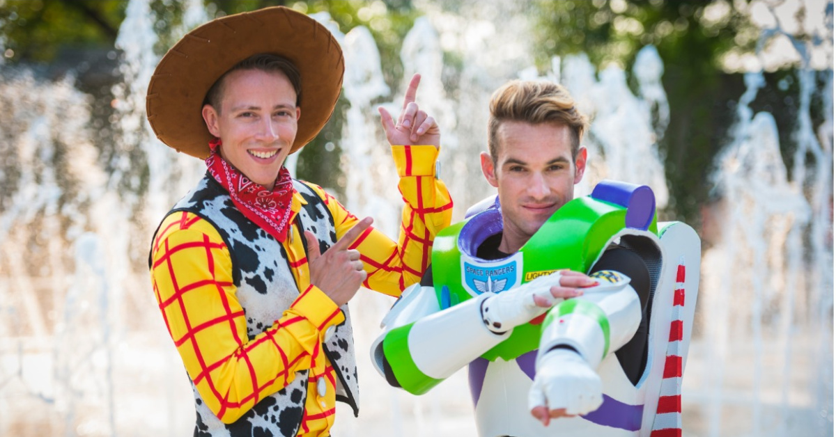 Every Guest Dressed Like Magical Disney Characters At This Disney-Themed Wedding