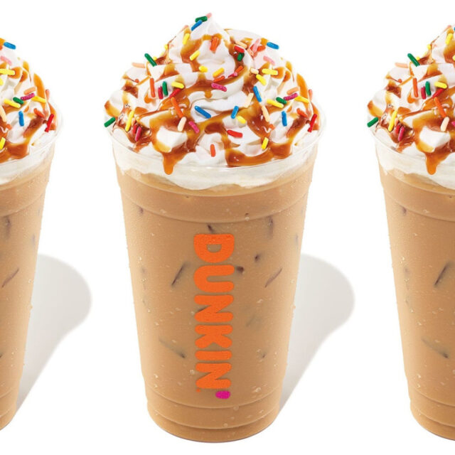 Dunkin's Butter Pecan Sundae Latte Is Back And It Is Like Dessert In A Cup