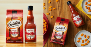 Frank’s RedHot And Goldfish Crackers Are Teaming Up To Bring Us One Delicious Cracker