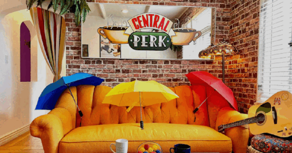 You Can Stay At A ‘Friends’ Themed Airbnb And Its Nods To The Show Are Perfect