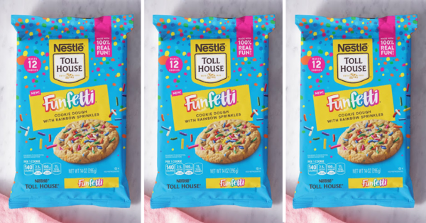 You Can Get Funfetti Cookie Dough With Rainbow Sprinkles Because Life Is So Sweet