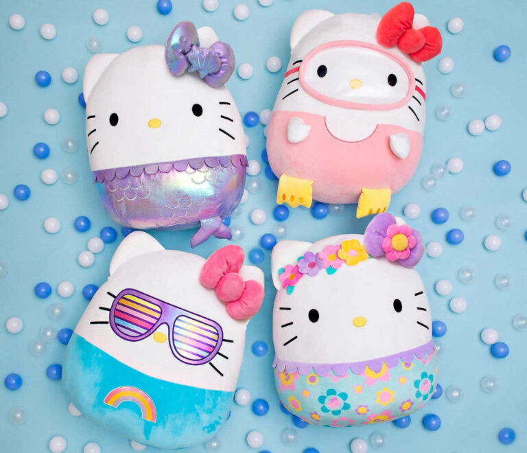 summer hello kitty squishmallow