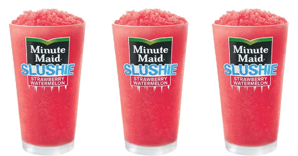 McDonald’s Has A Strawberry Watermelon Slushie And I’m On My Way To Get One!