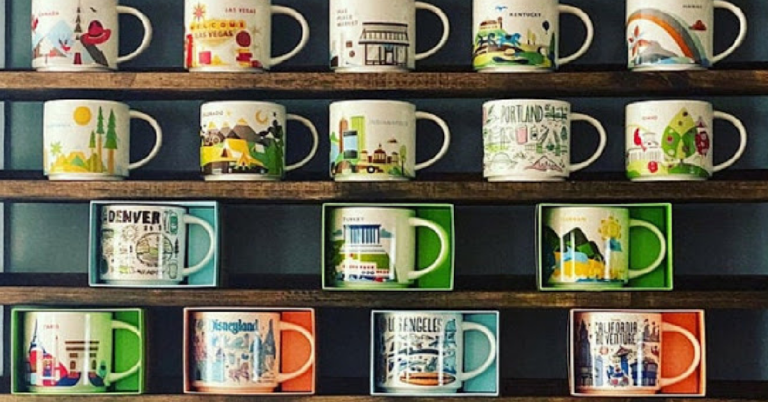 Here Are Some Ways To Display Your Starbucks Tumblers And Mugs