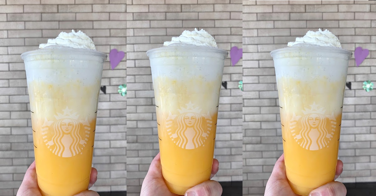 You Can Get An Orange Dreamsicle Float at Starbucks And I Am On My Way!