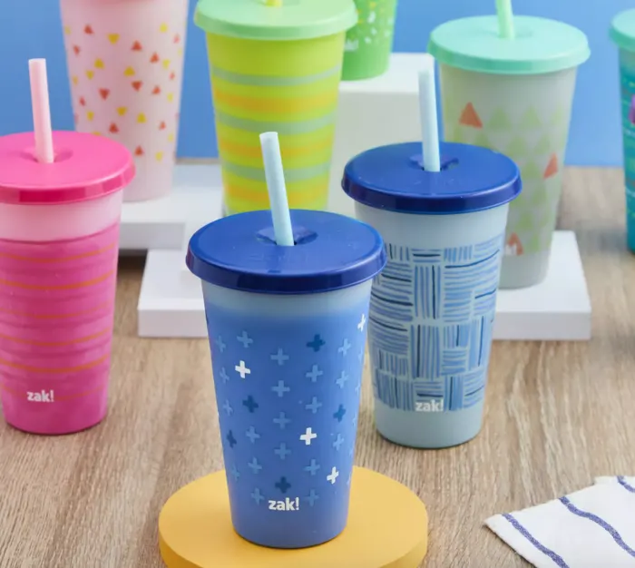 Ello Kids 12-Ounce Color Changing Tumblers with Lids and Straws, 10 Pack  (Assorted Colors) - Sam's Club