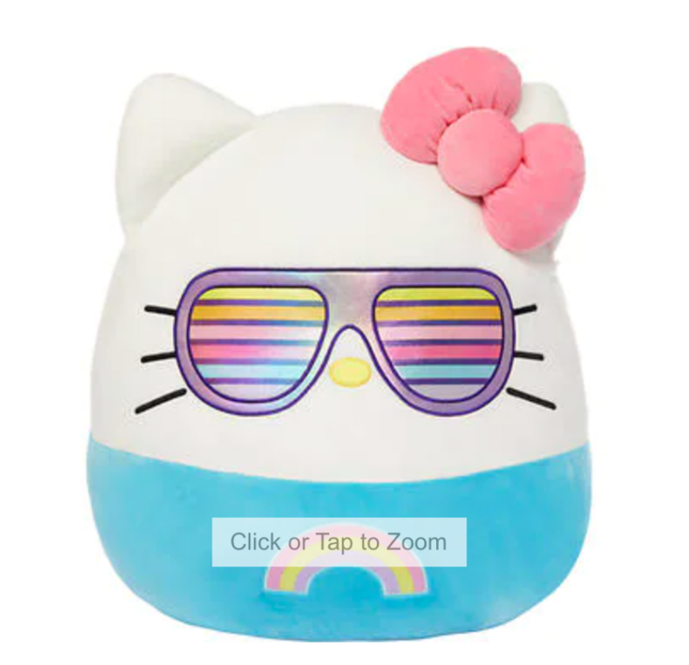 blue hello kitty squishmallow